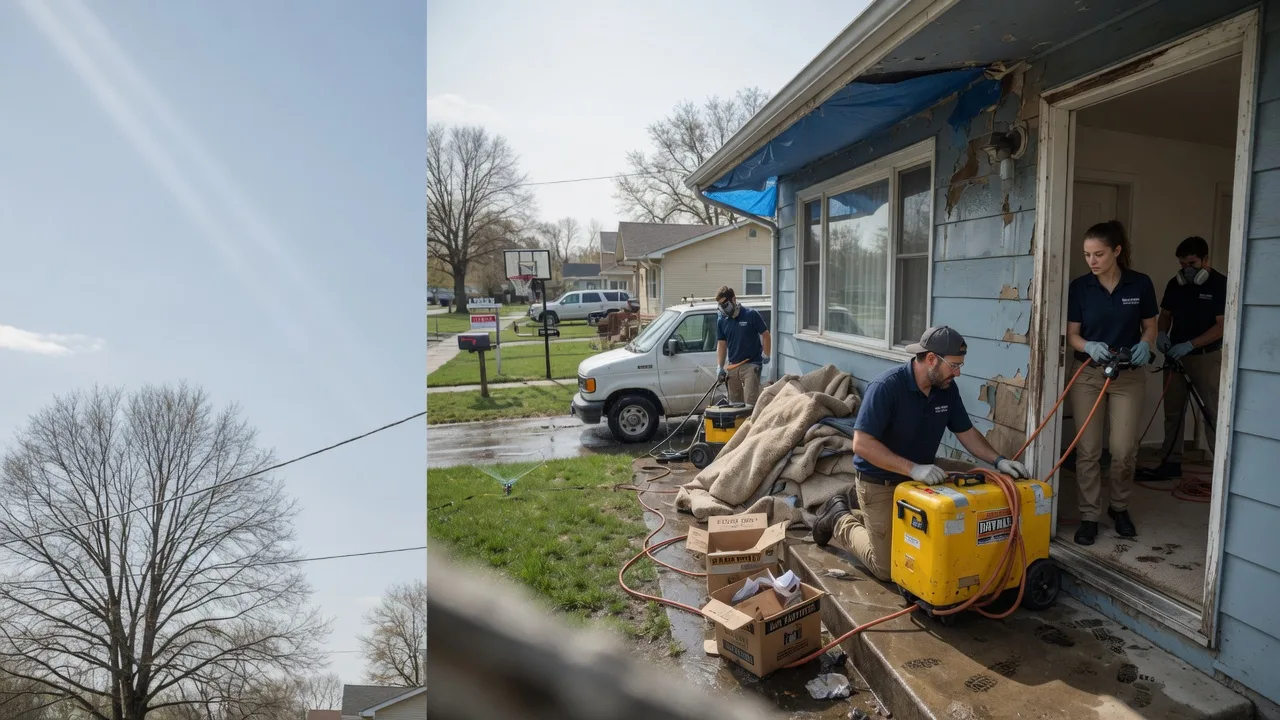 Basement Flood Cleanup in Basile, LA near me